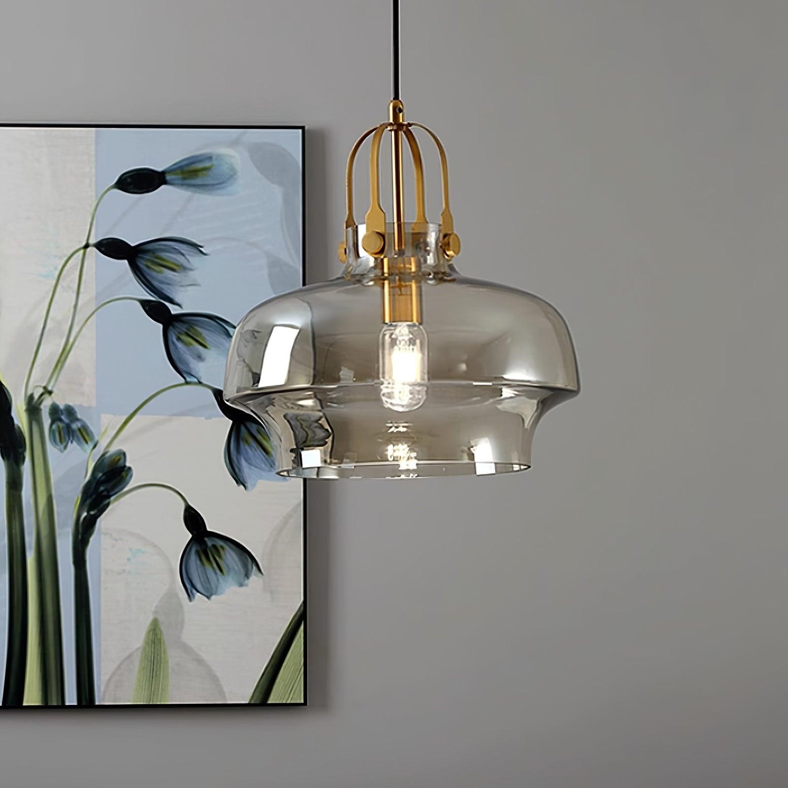 Light Luxury Glass Pendant Lamp P048
