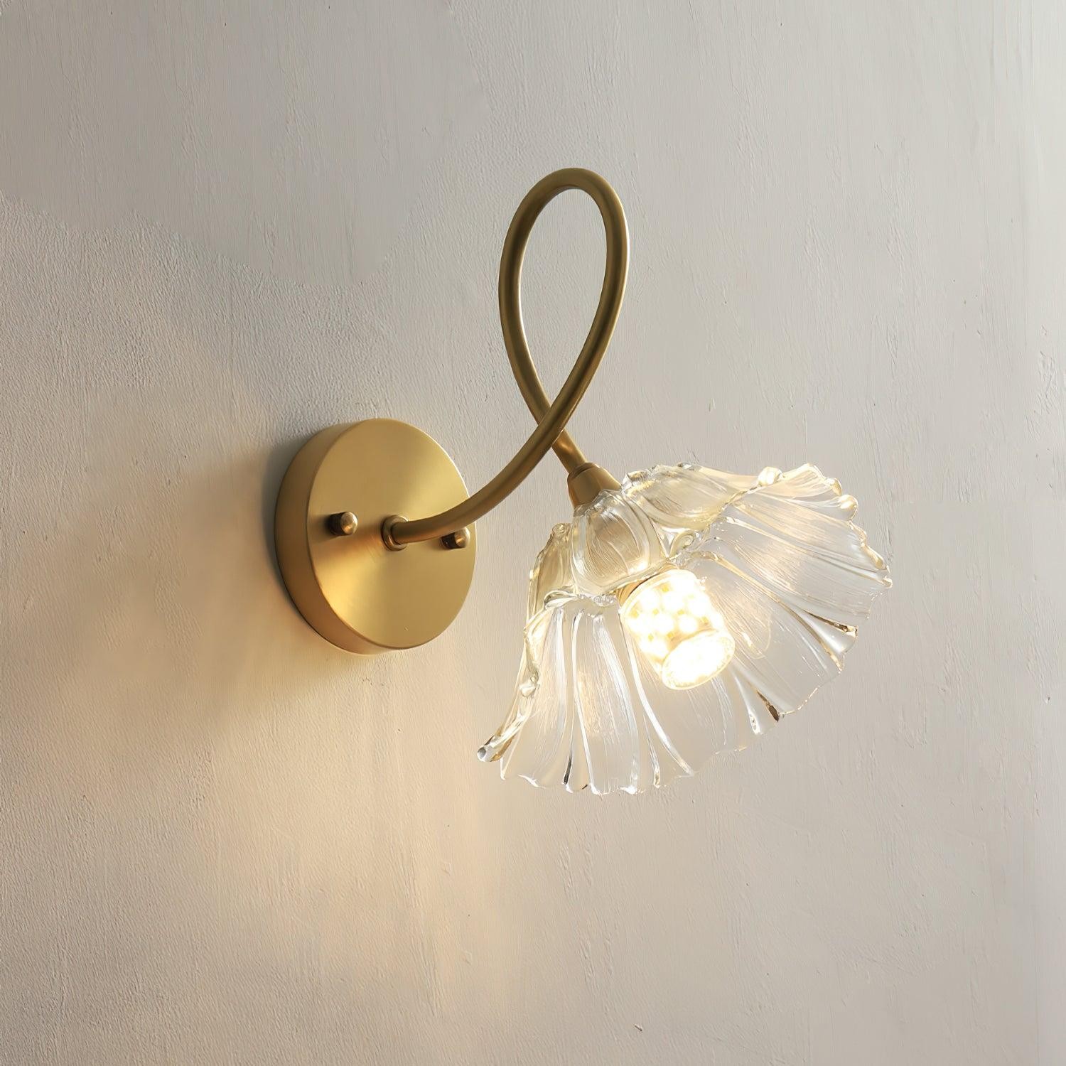 Century Lotus Leaf Wall Lamp M294