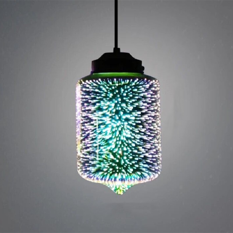 Modern 3D Colorful Nordic Pendant Lamp(Blue Version)