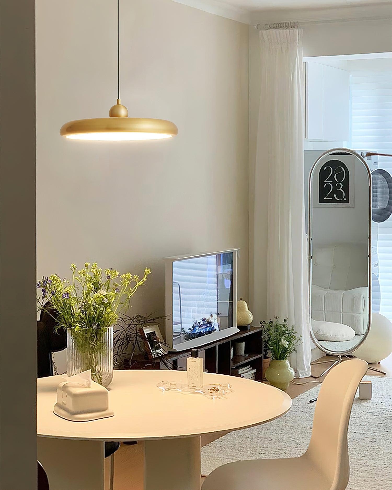 Thin Disc Pendant Lamp M404