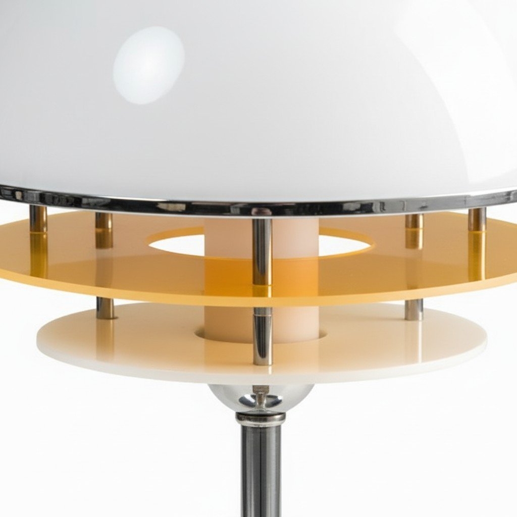 Afterglow Sunset Glow Geometric Table Lamp - Modern Sculptural Style for Desk Bedside Living Space T557