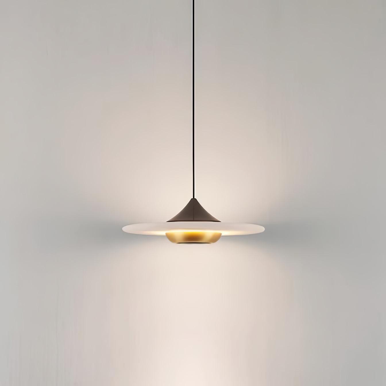 Flying Saucer Marble Pendant Lamp M455