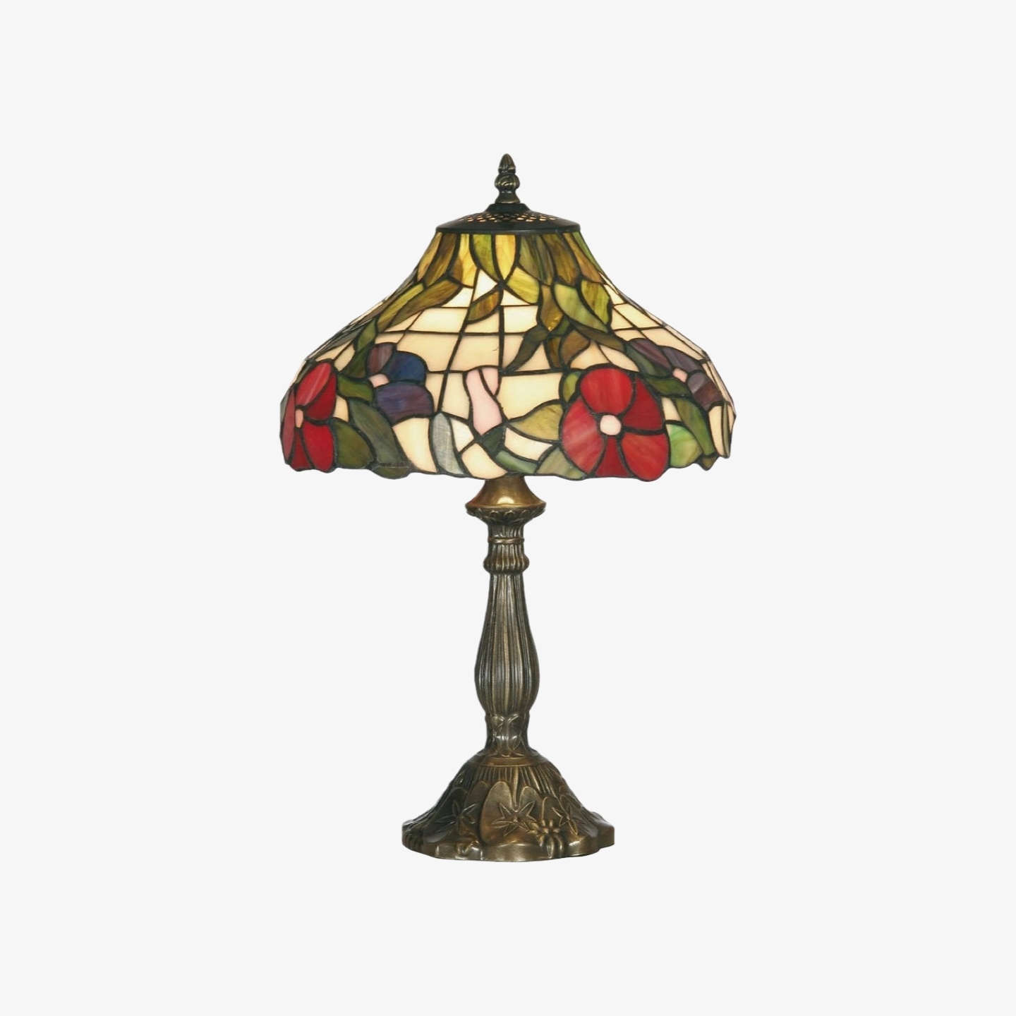 TF Harken Decorative Jewel Table Lamp - Stunning Glass Design Perfect for Bedroom or Living Room T946
