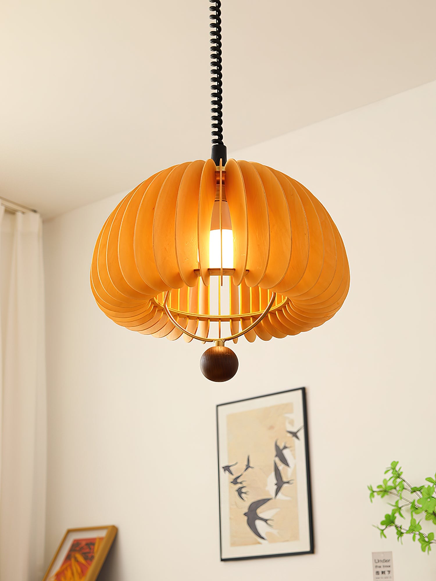 Pumpkin Adjustable Pendant Light M514