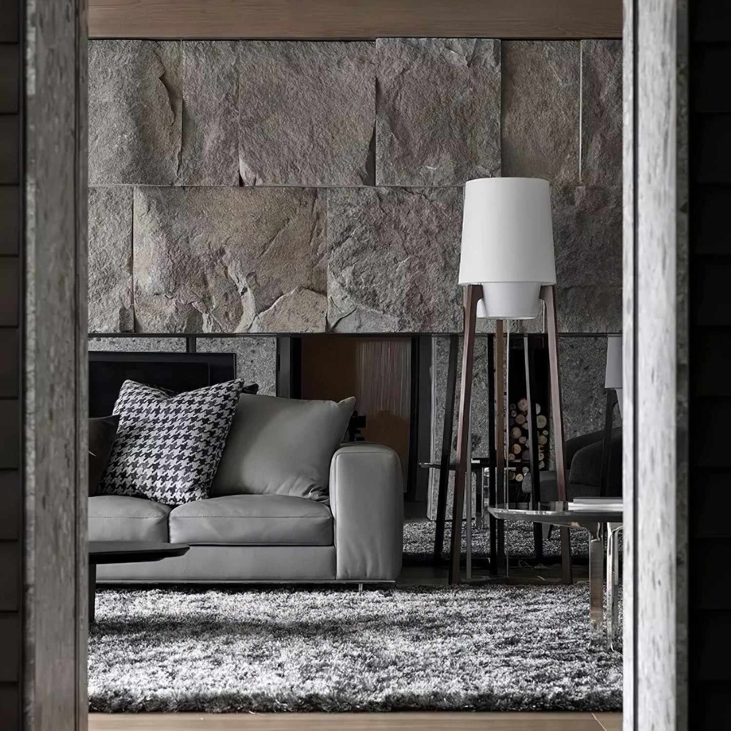 Modern Simple Chinese Style Solid Wood Floor Lamp M51