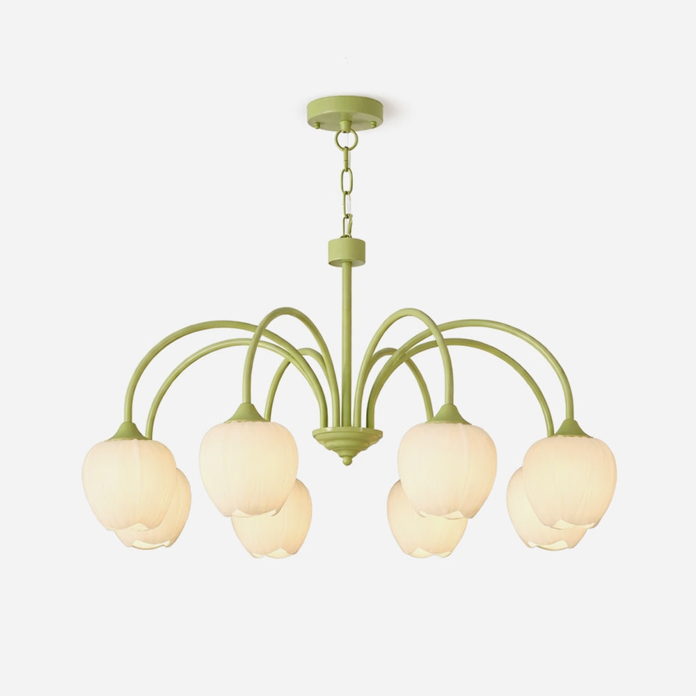 Tulip Matcha Chandelier T1588