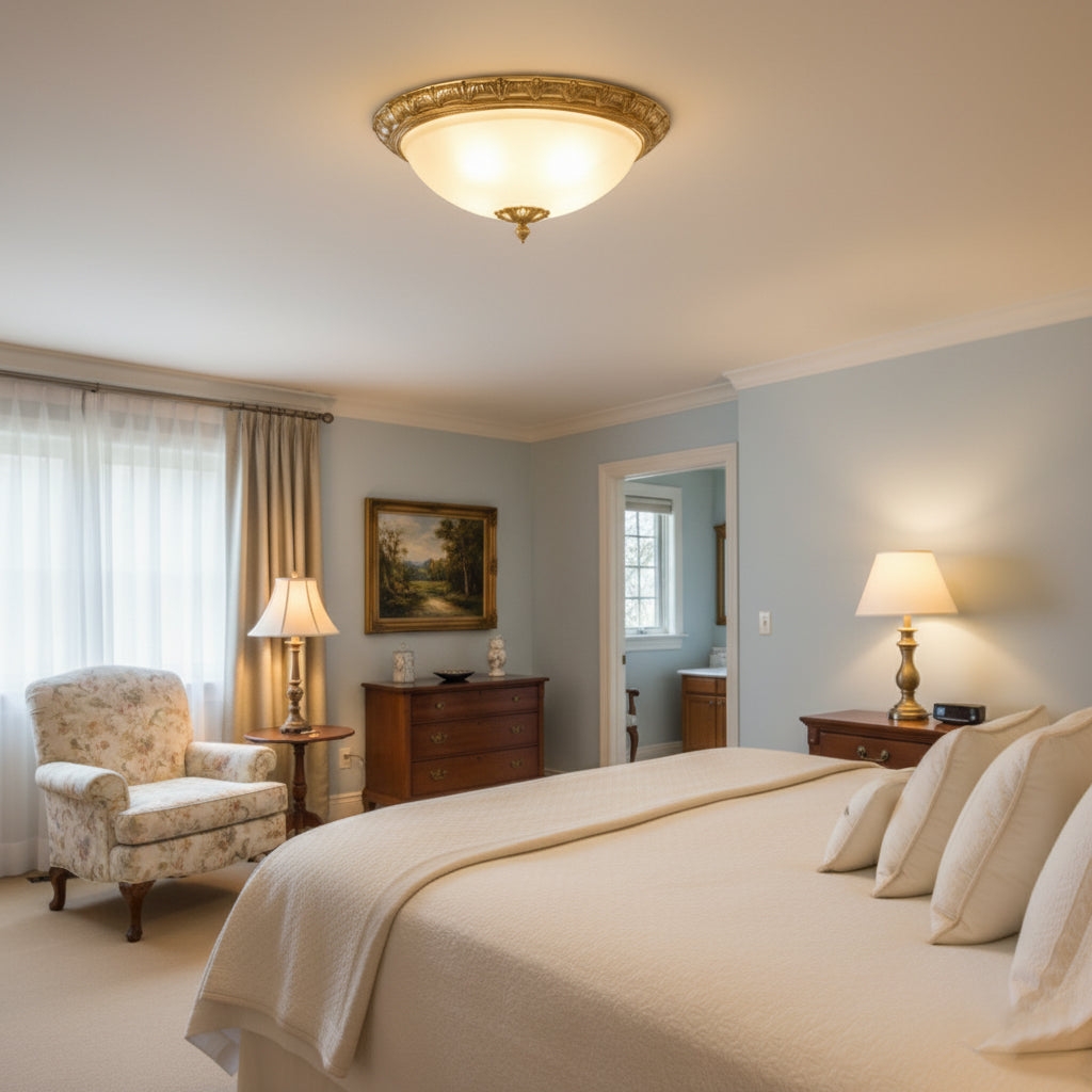 Deltana Flush Ceiling Lamp T1961