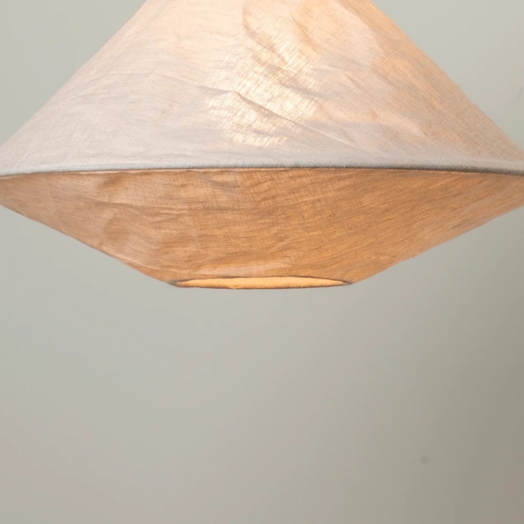 Zalen Foldable Woven Pendant Light - Modern Fabric for Entryway T650