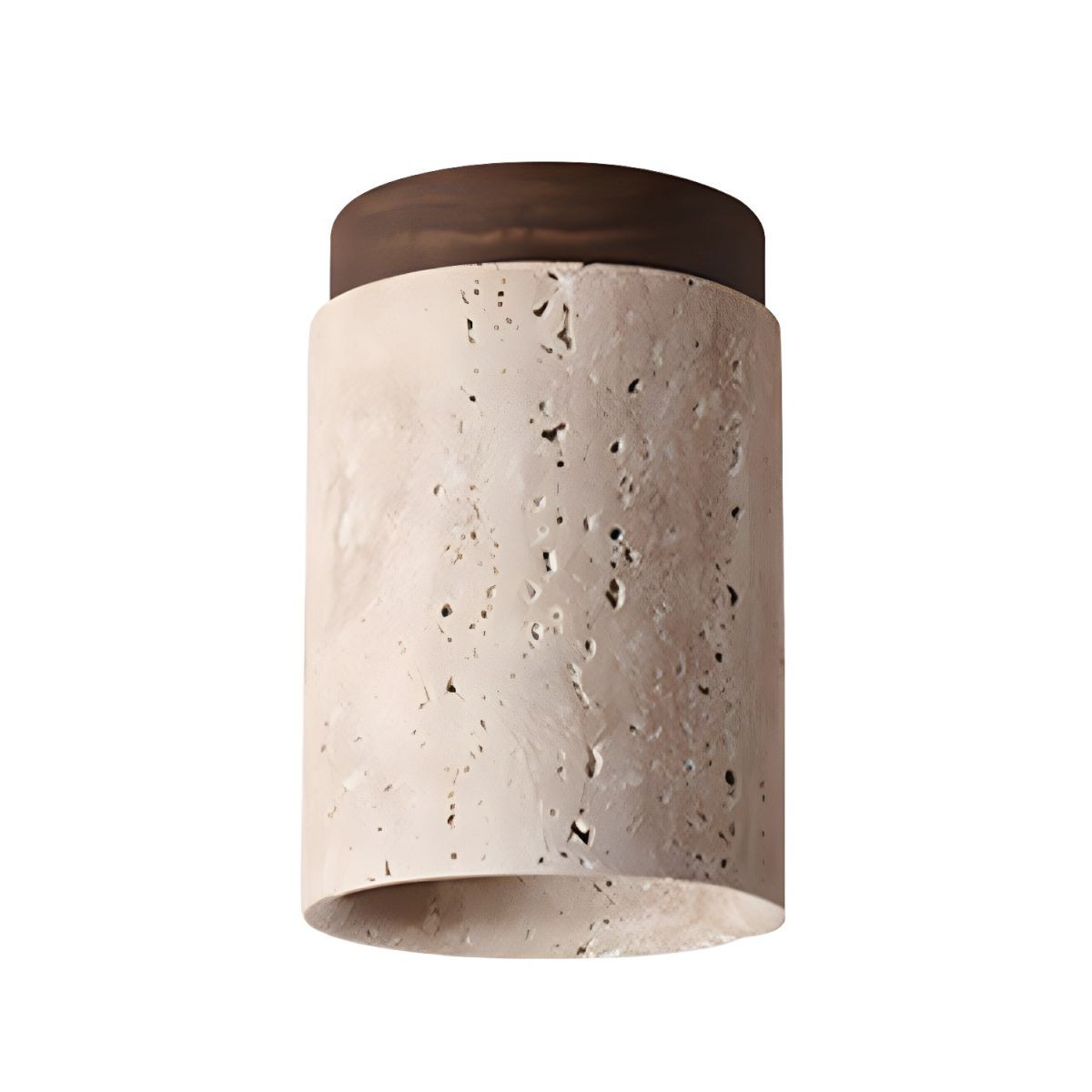 Marble Travertine Column Ceiling Lamp M405