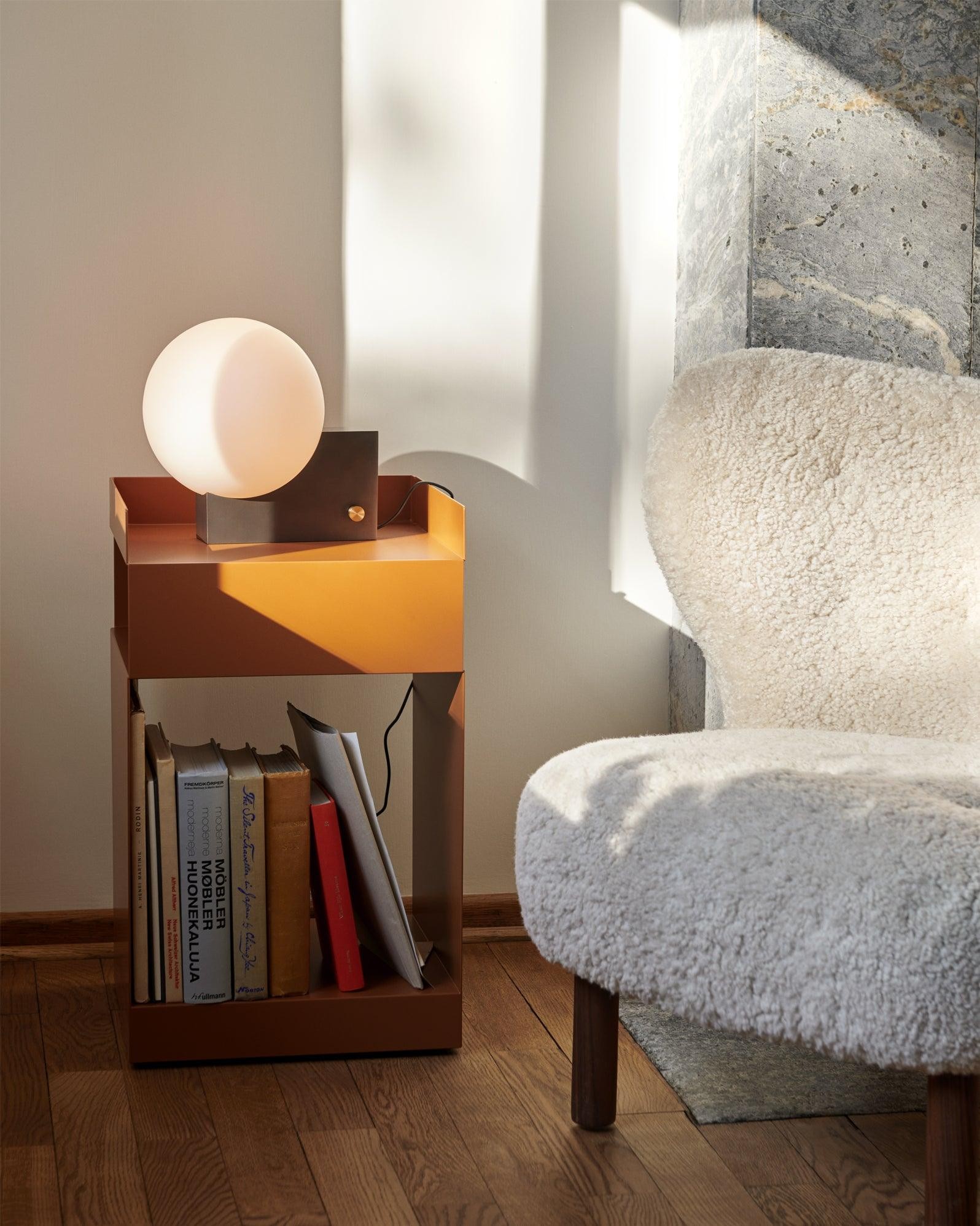 Geometric Lamp Base Glass Globe Table Lamp M362