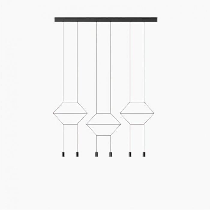 Wireflow Chandelier