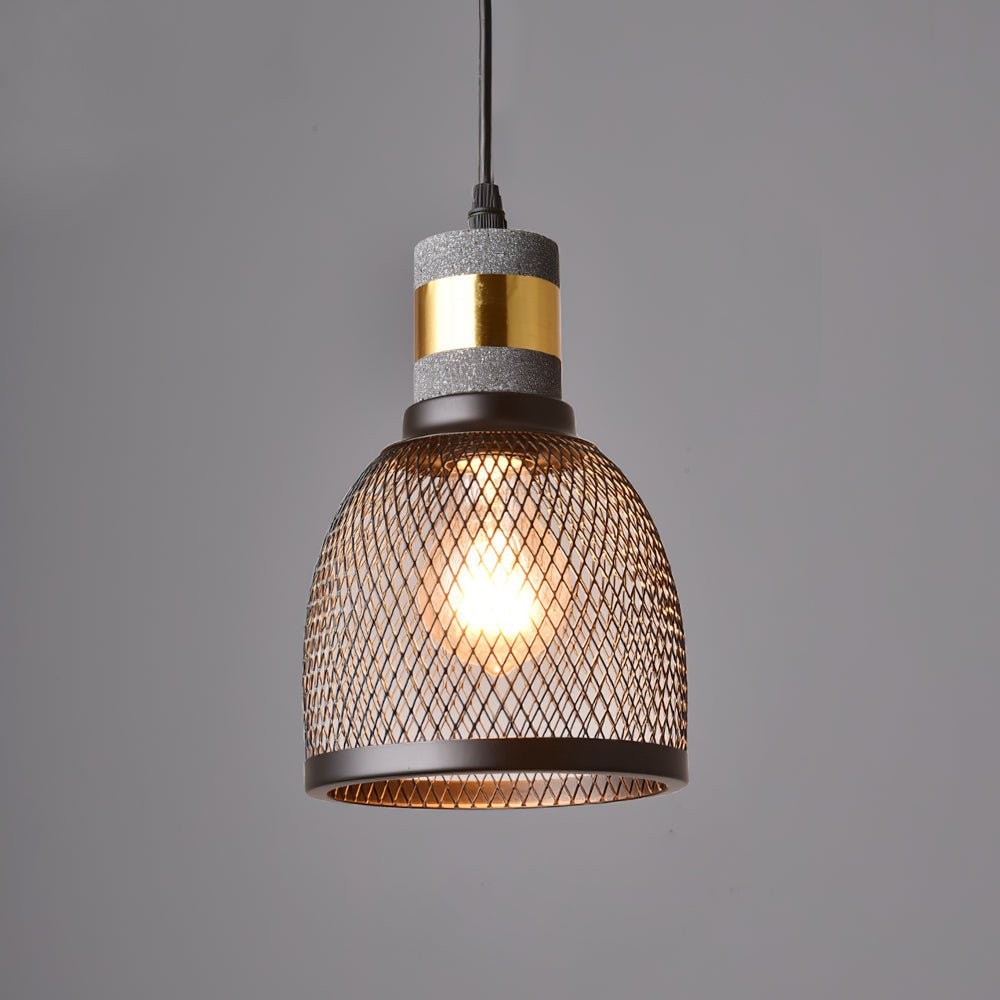 Cement Mesh Pendant Light M566