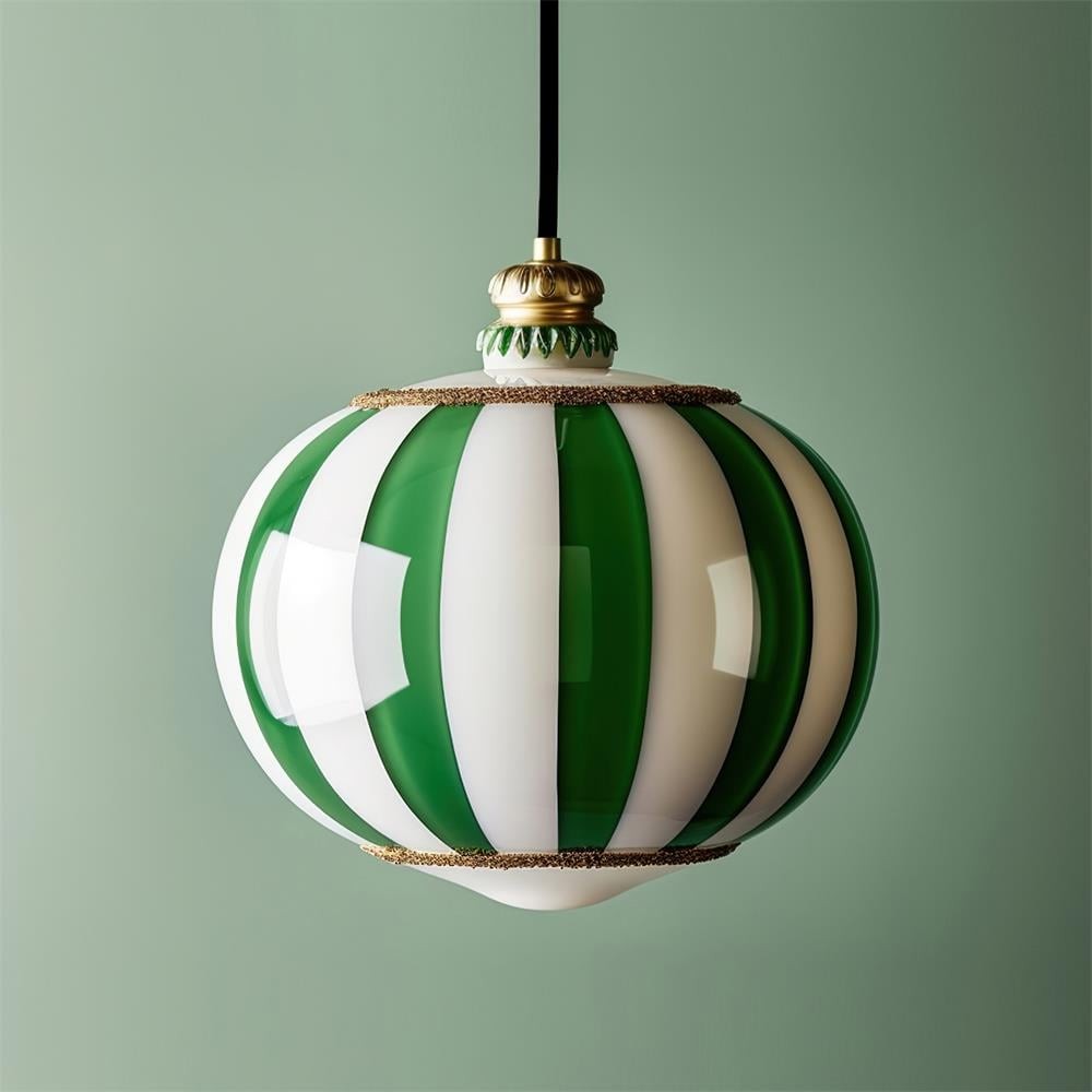 Playful Striped Meira Pendant Lamp for Kitchens & Dining S369