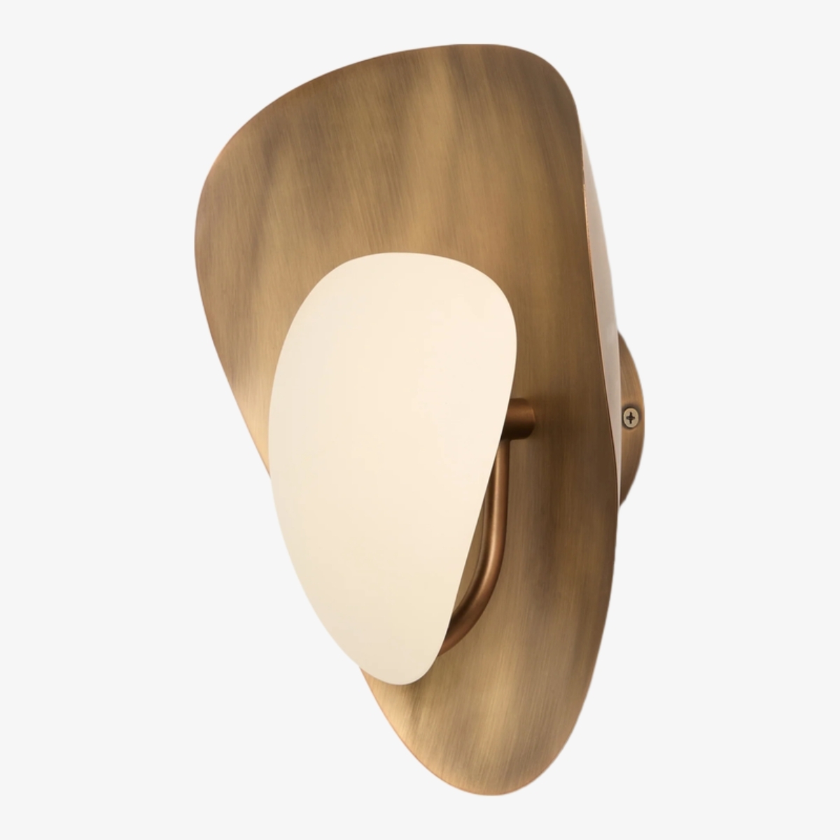 Shella Artistic Wall Lamp - Petal-Like Shade Design for Bedroom or Hallway T704