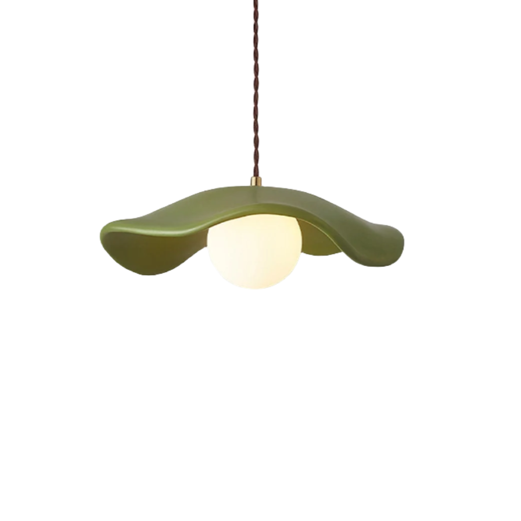 Yumi Sculptural Resin Elegance Minimalist Pendant Light T2169