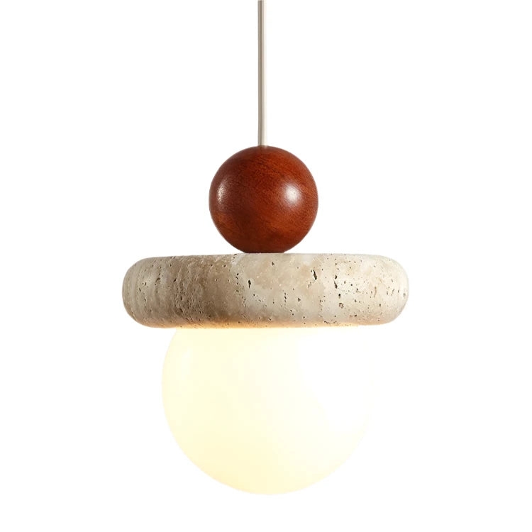 Cream Travertine Pendant Chandelier T2150