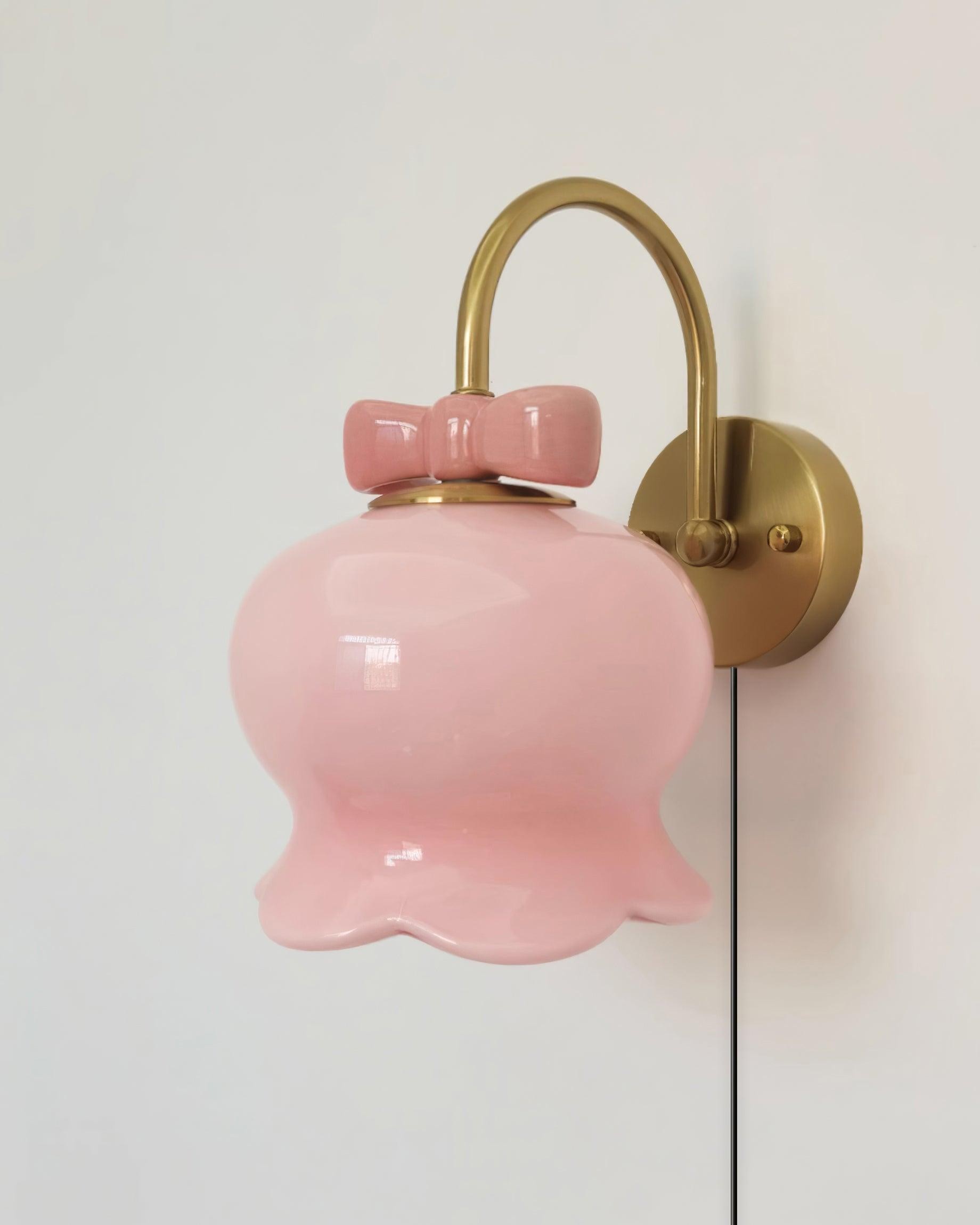 Cute Flowers Plug In Wall Lamp P047