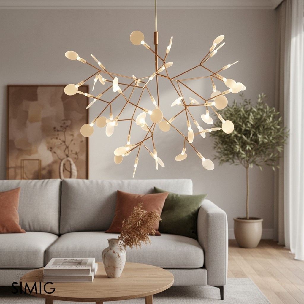 Floresta Chandelier – Artistic LED Chandelier for Residential Spaces