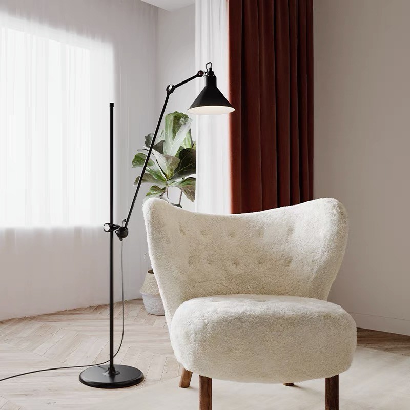 Nordic Rotatable Swing Arm Floor Lamp S113