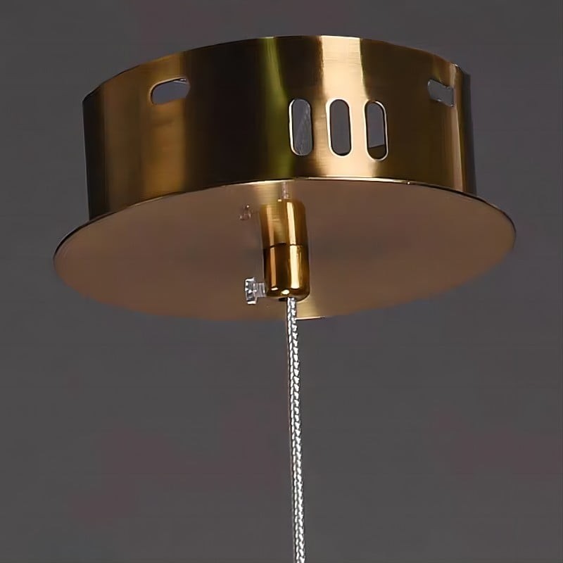 Scandinavian Cylinder Oval Glass Pendant Light M63