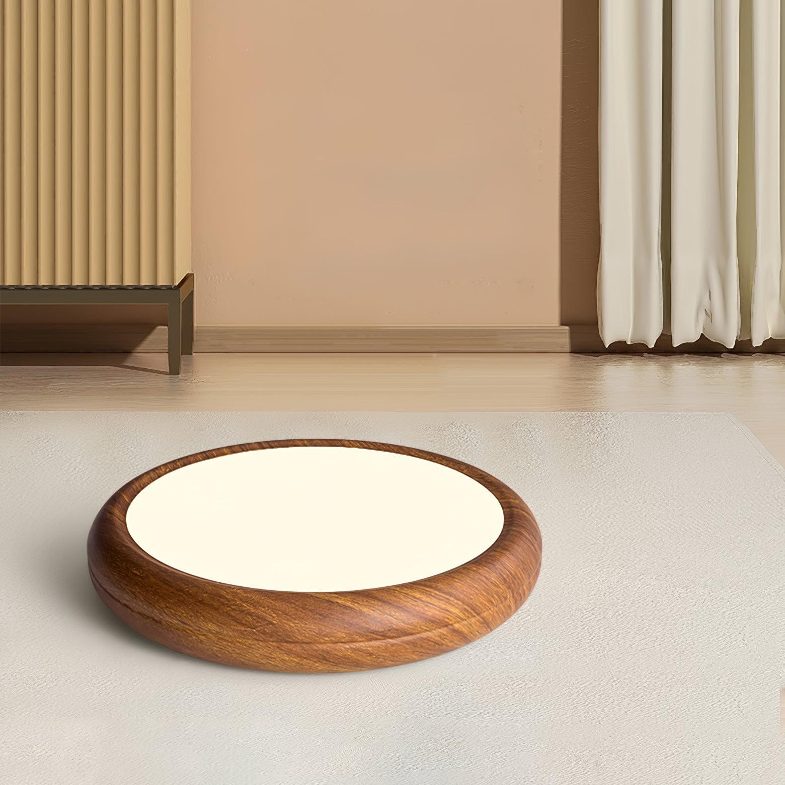 Wood Grain Round Ceiling Lamp M196