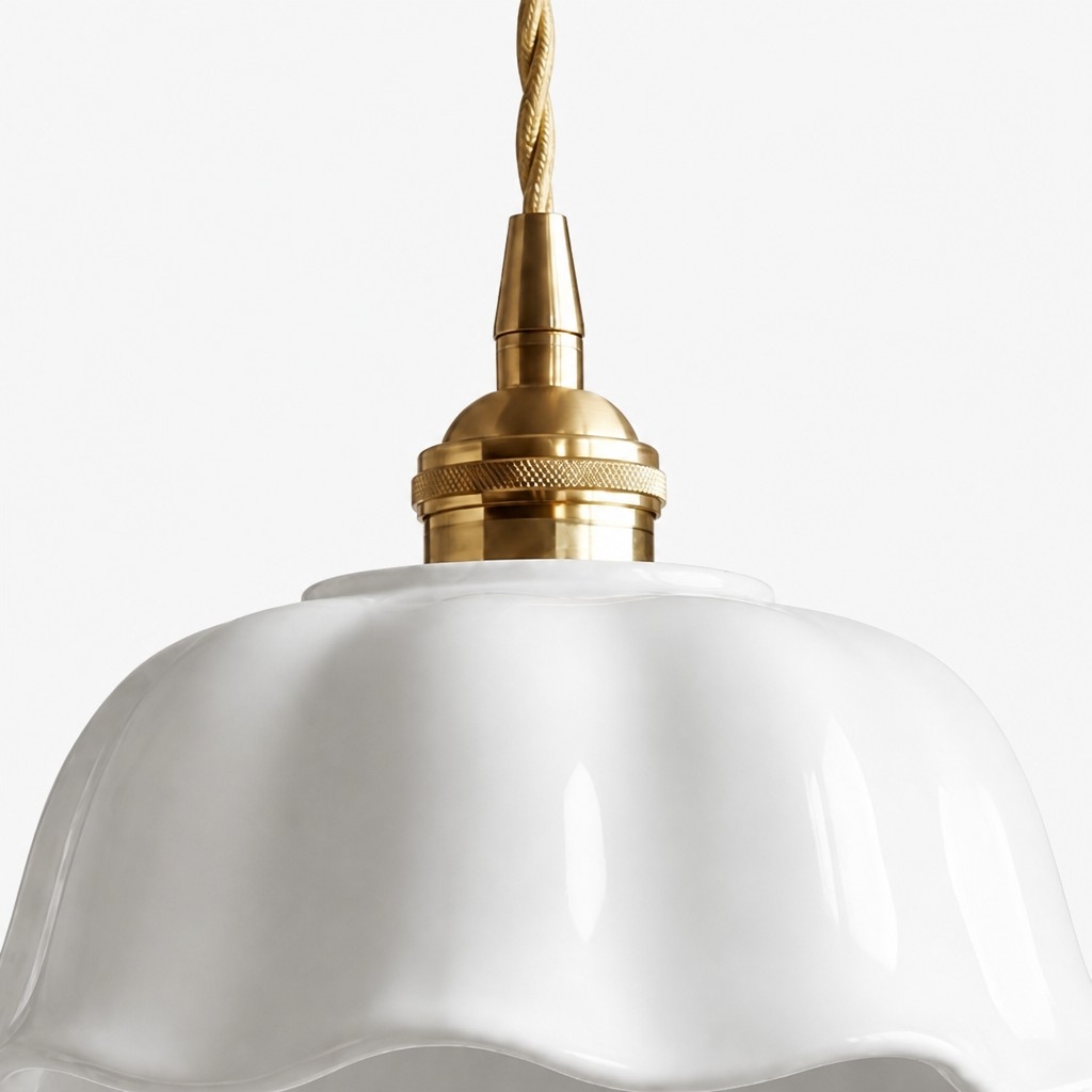 Cienax Mid-Century Flower Ceramic Ceiling and Pendant Light - Suitable for Kitchen and Living Room T2247