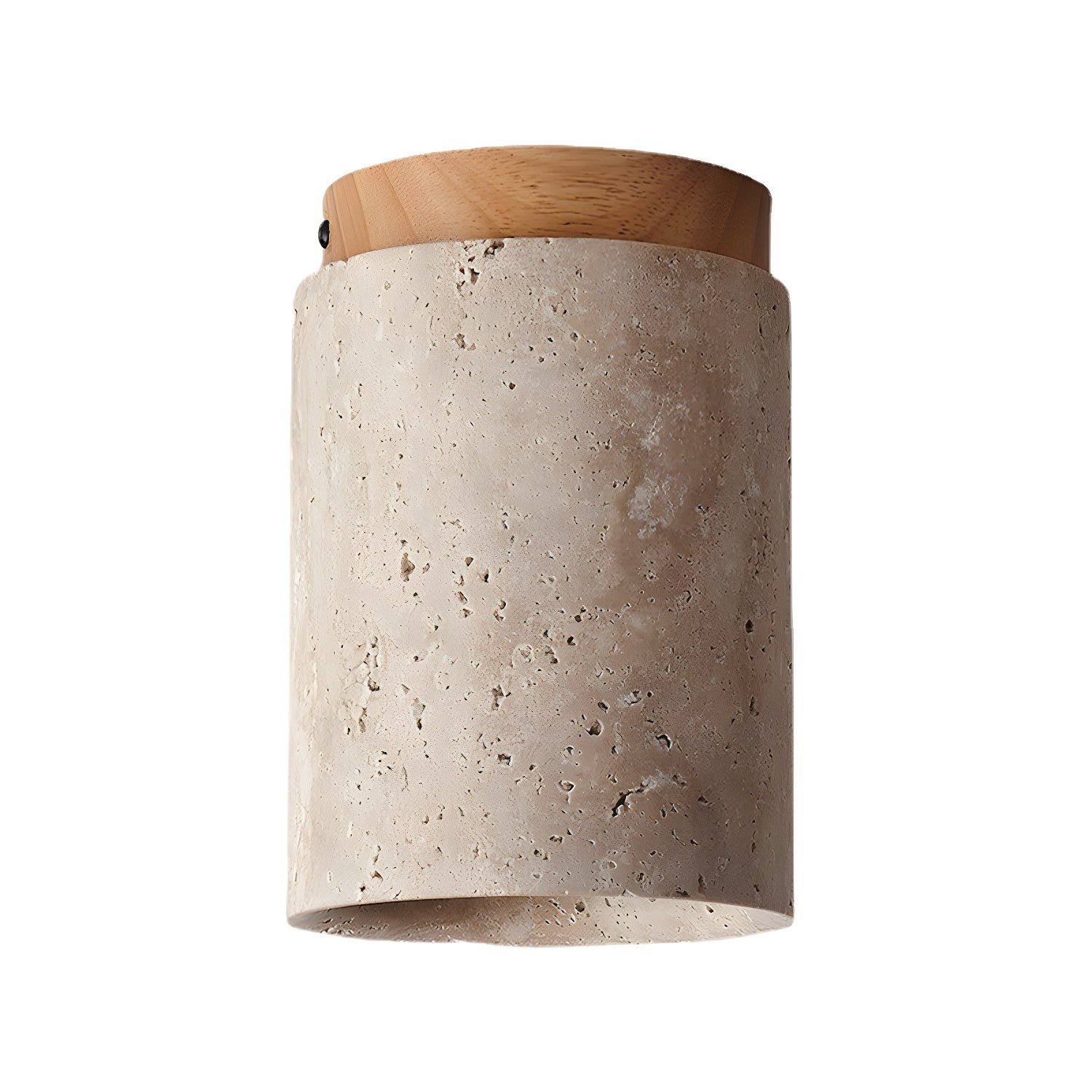 Marble Travertine Column Ceiling Lamp M405