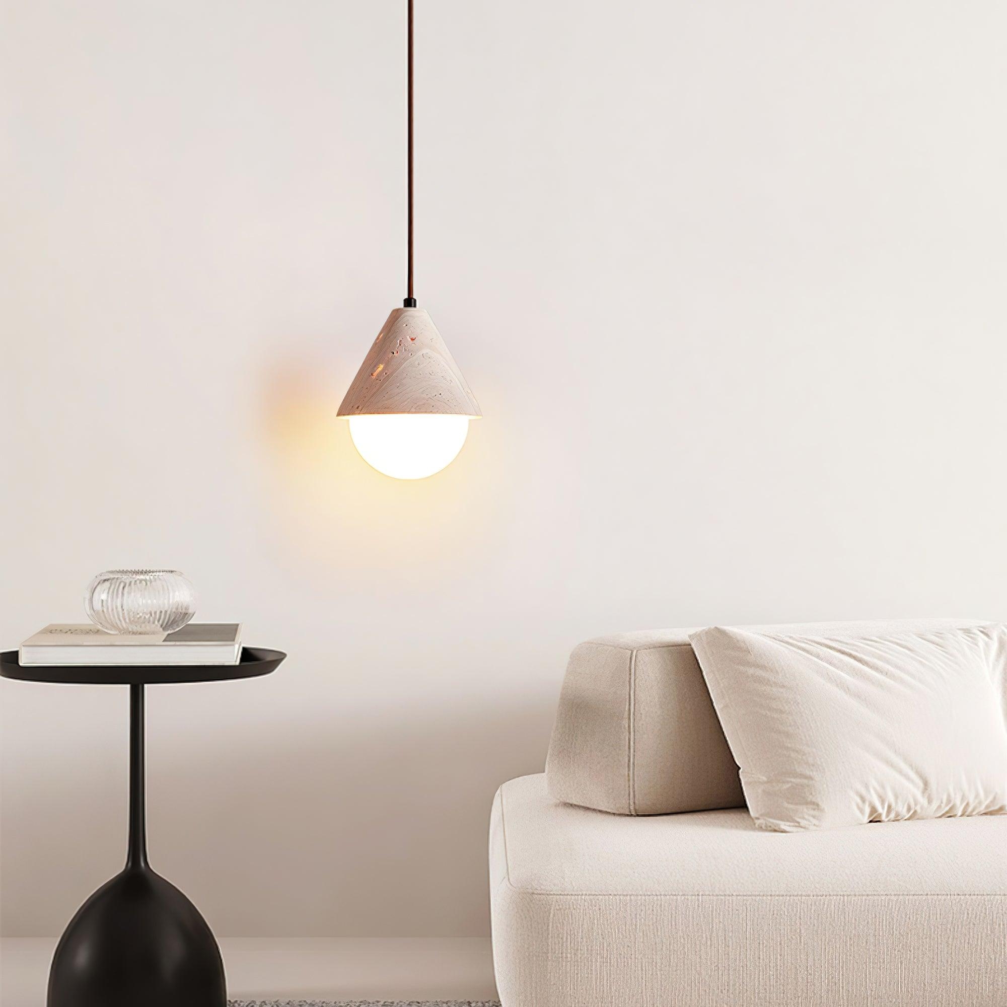 Travertine Pendant Light T2115