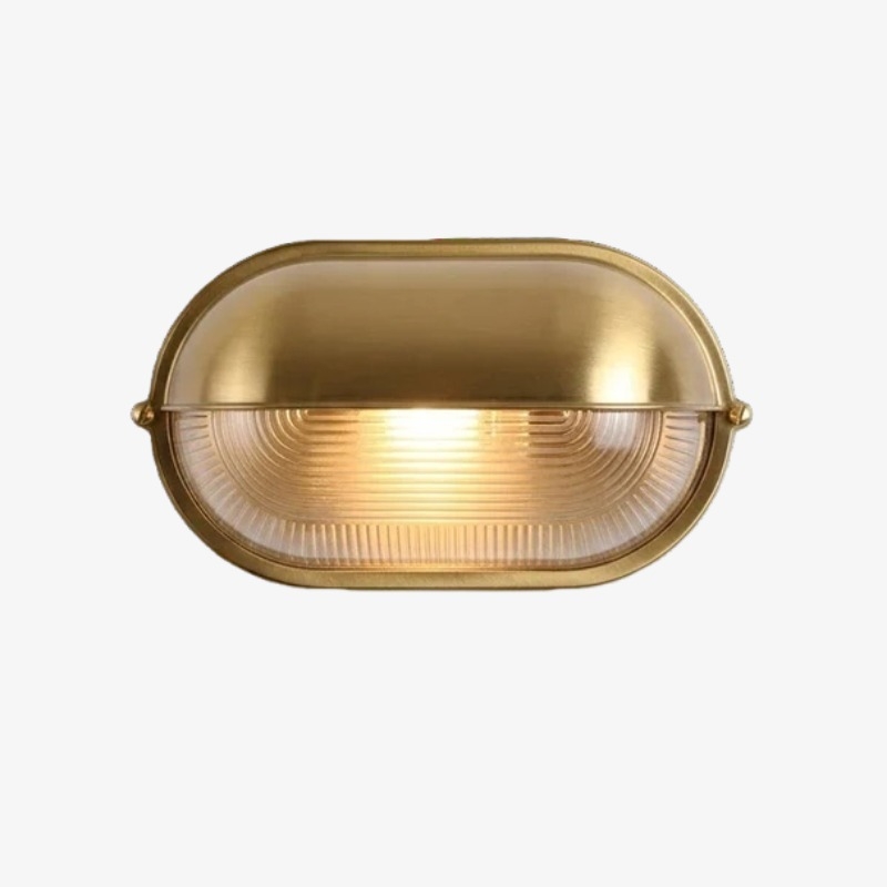 Docka Minimalist Outdoor Wall Light - Vintage Style Exterior Lighting T1200