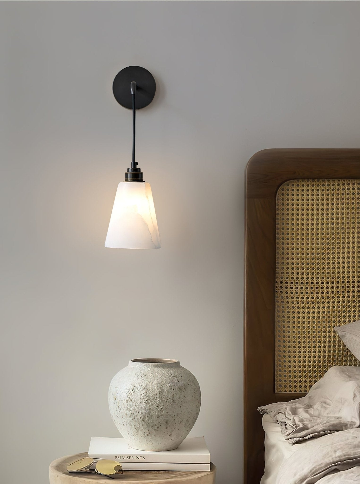Droplet Alabaster Wall Lamp T1627