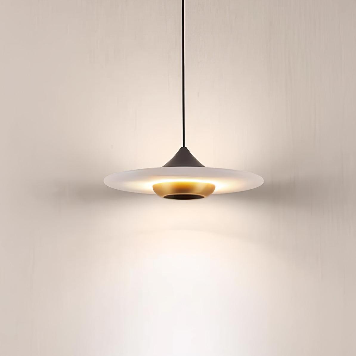 Flying Saucer Marble Pendant Lamp M455