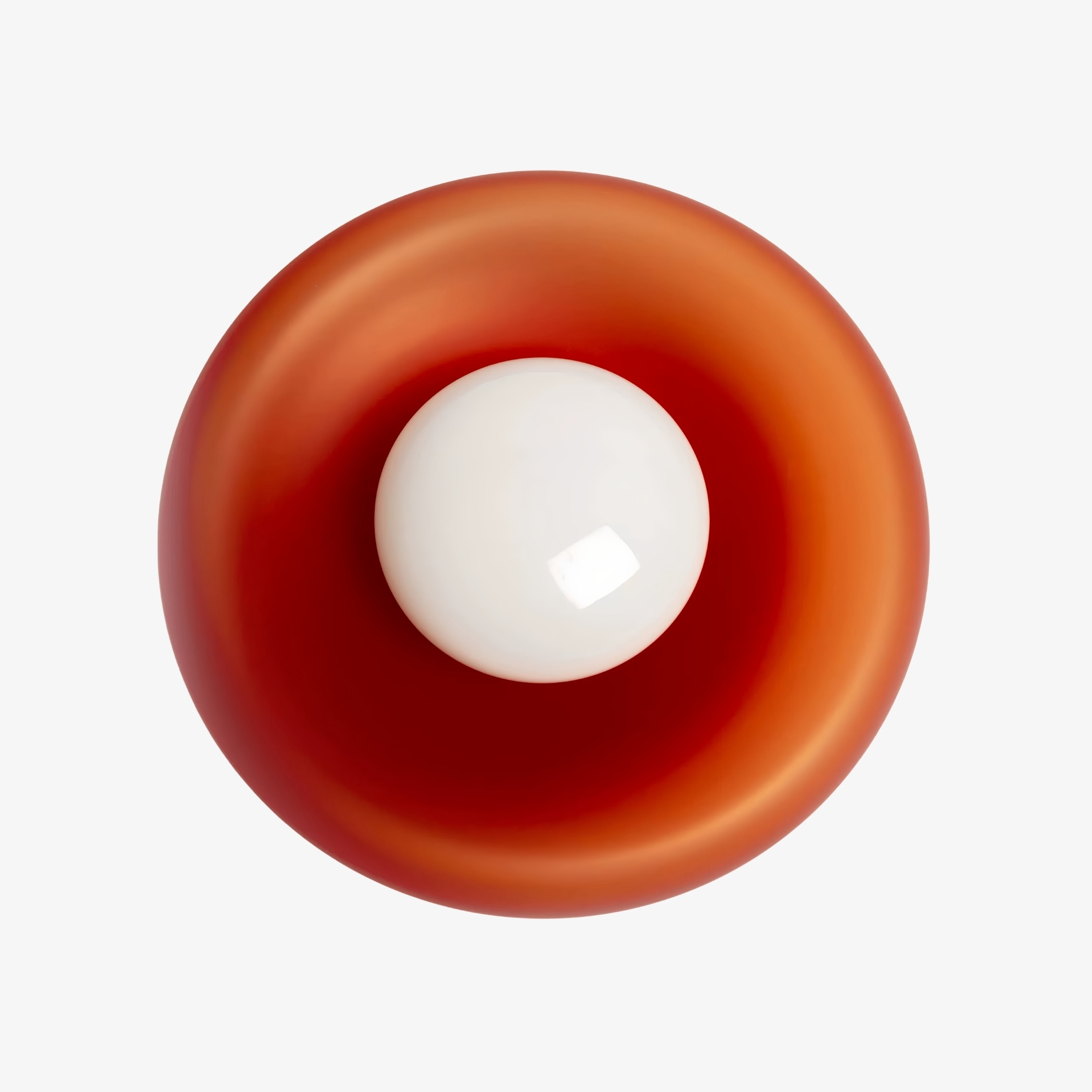 Zerune Colorful Art Donut Wall Light - Modern Artistic Lighting for Hallway T1217