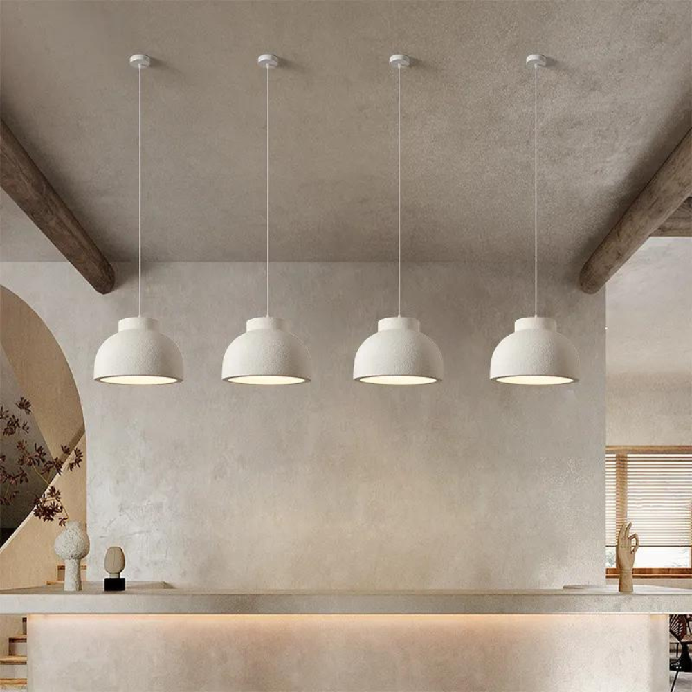 Nordic Bowl Minimalist Polystyrene Pendant Light T2053