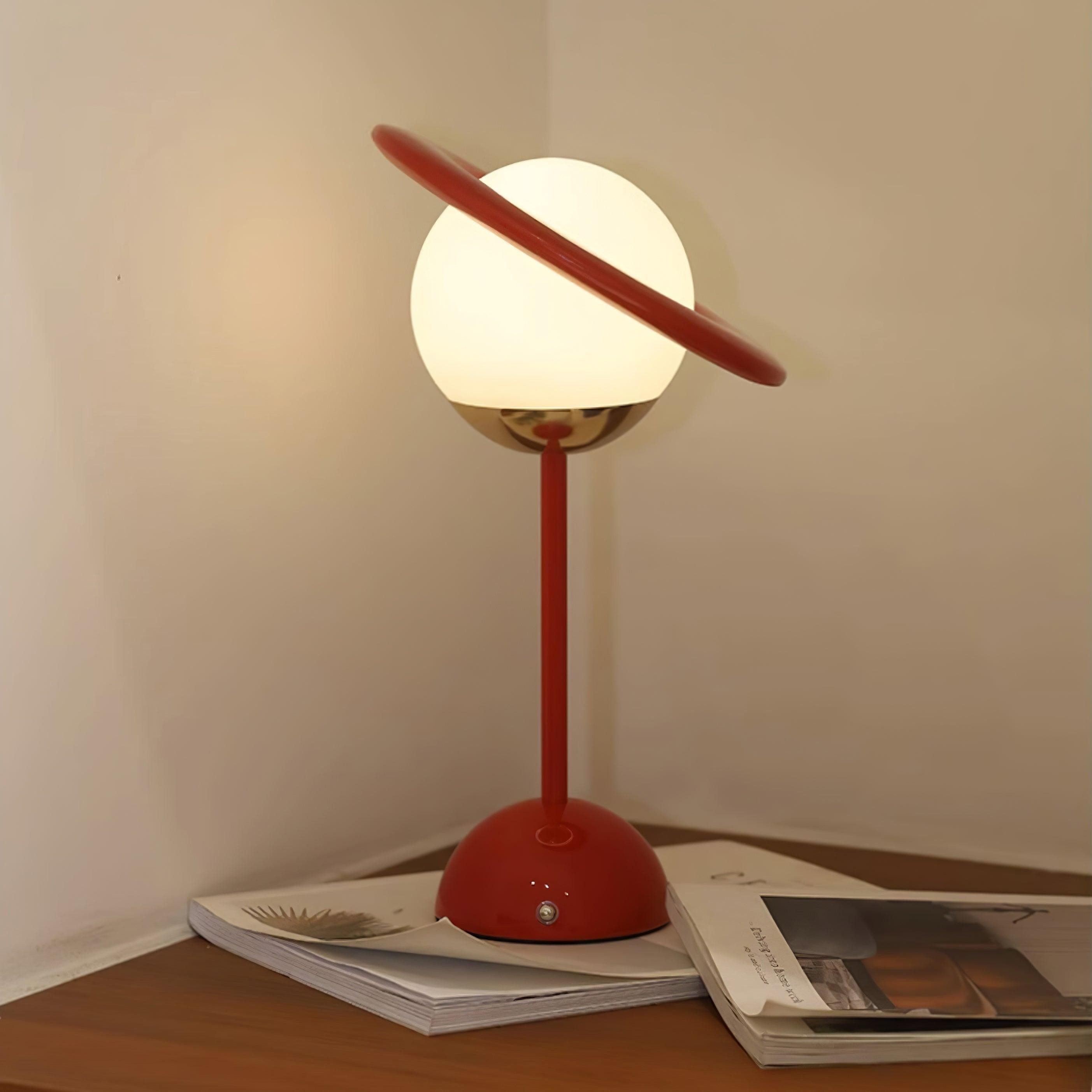 Creative Saturn Planet Table Lamp for Bedroom M414