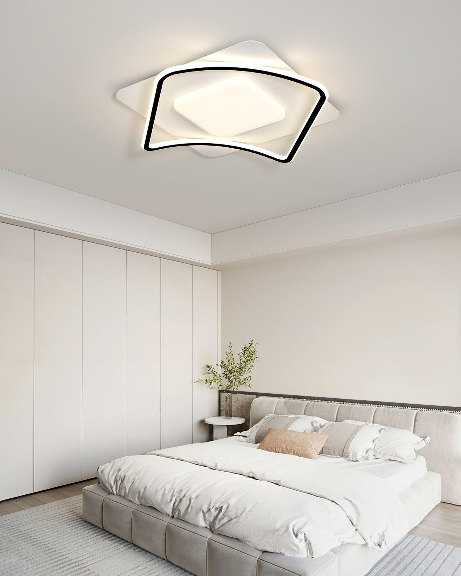 Minimalist Geometry LED Ceiling Light M438