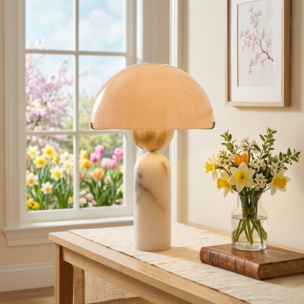 Peono Alabaster Table Lamp T1664