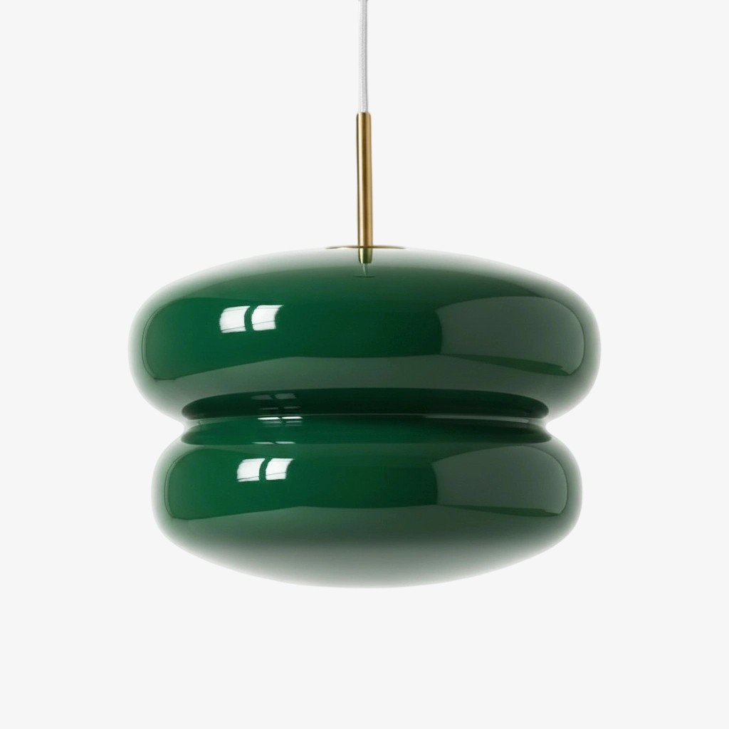 Orra Opal Glass Dome Pendant - Modern Hanging Light for Kitchen T421
