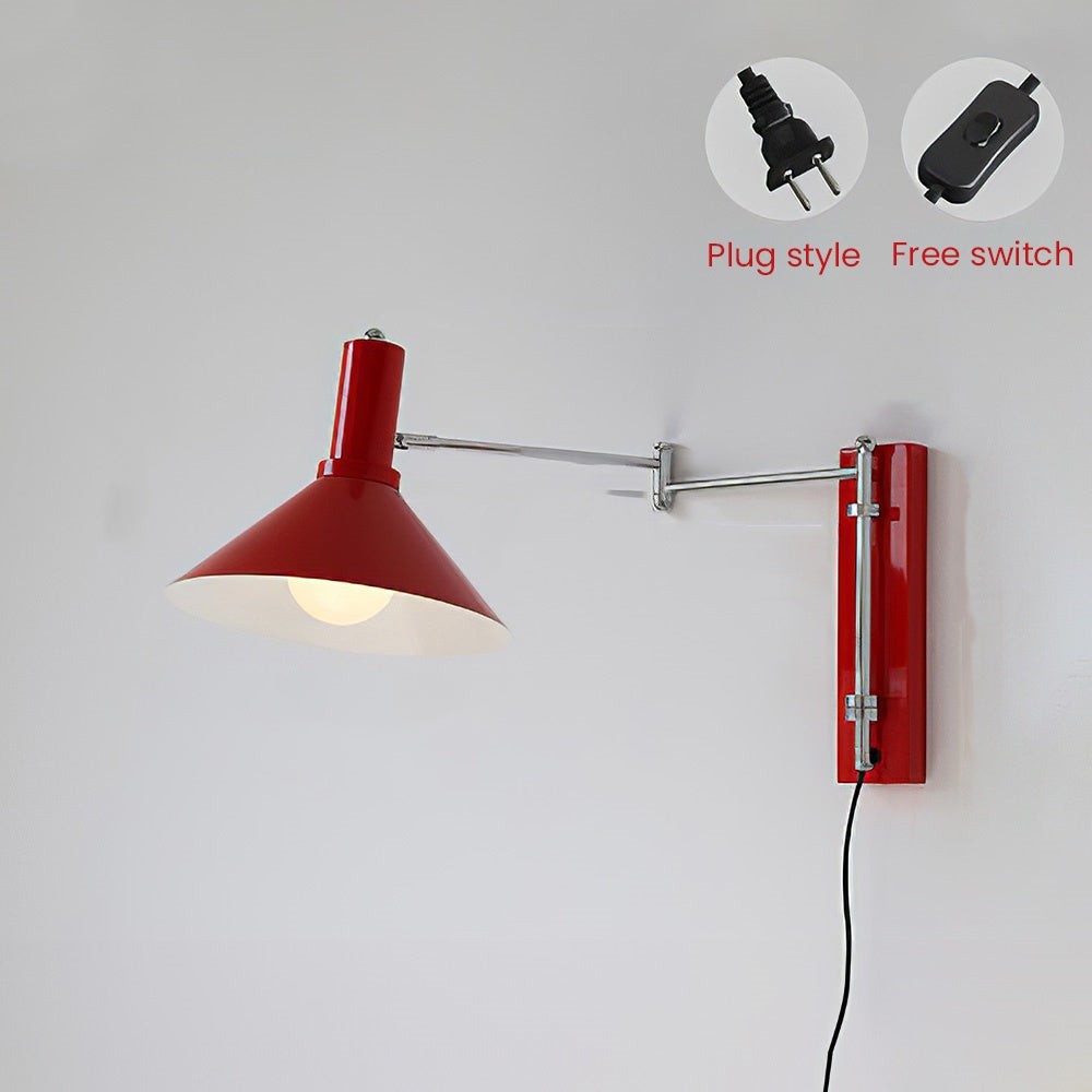 Bauhaus Simple Rotatable Stained Wall Light T032
