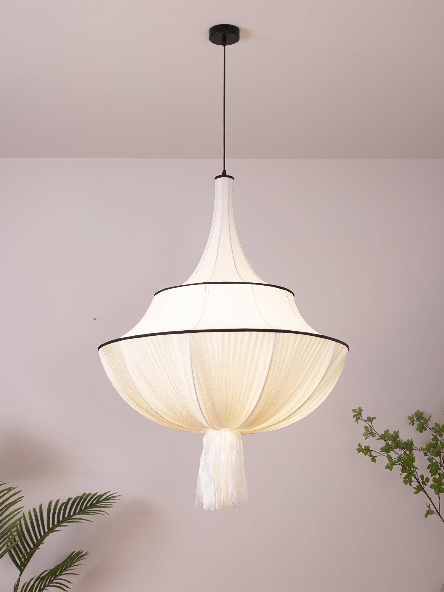 Fabric Art Decorative Pendant Lamp M258