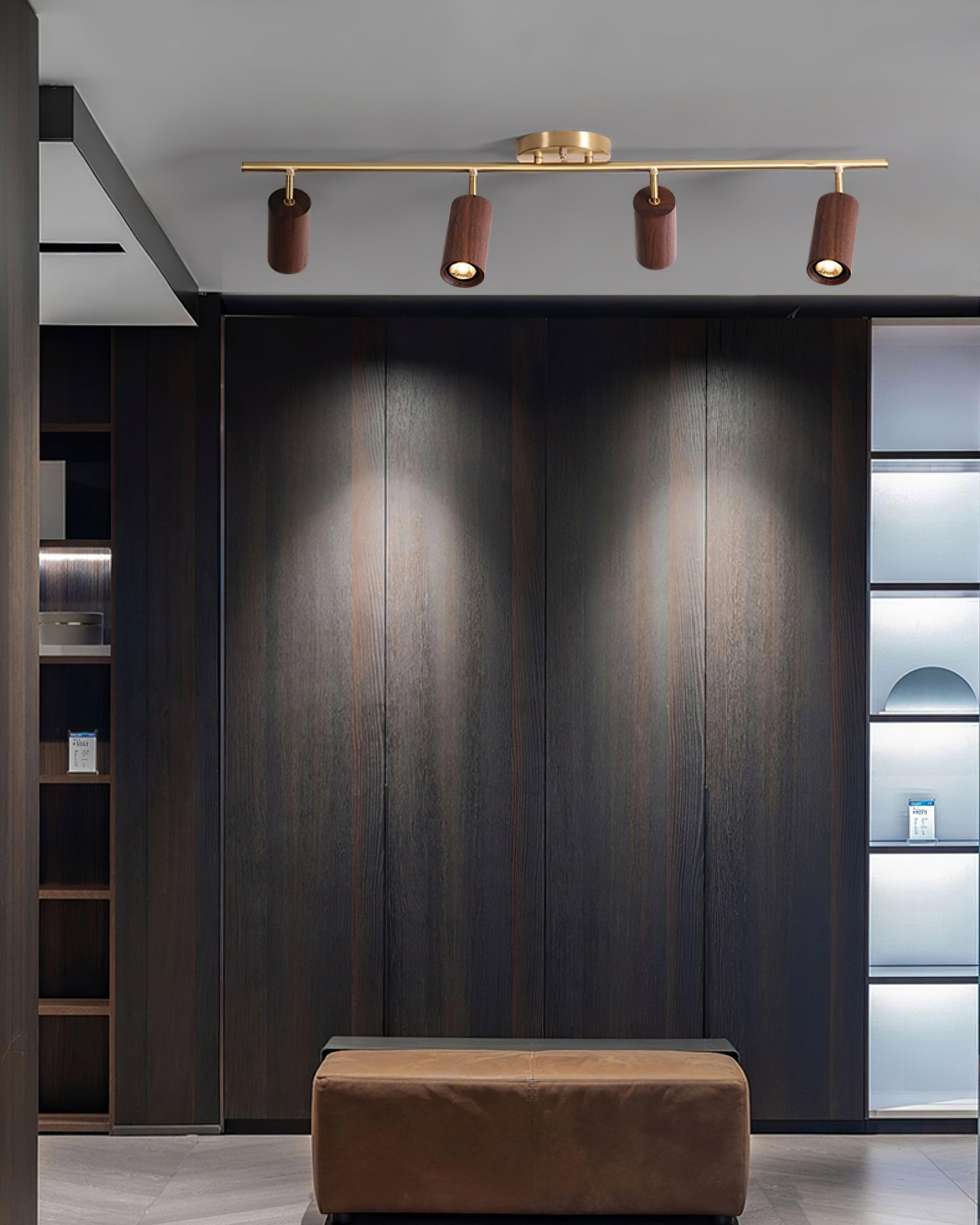 Fashion Wooden Modern Track Lighting M12