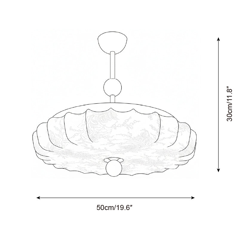 Silkara Ceiling Lamp T1495
