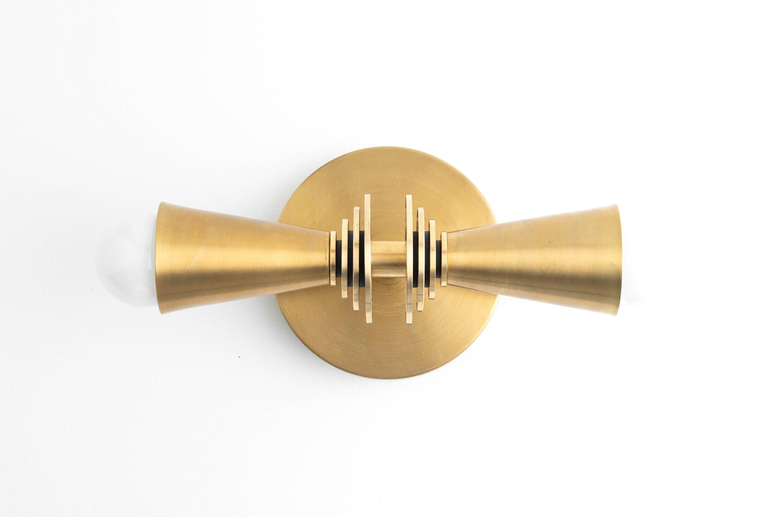 Pyralis Cone Art Deco Wall Light - Multi-Directional Sconce for Vanity or Wall T345
