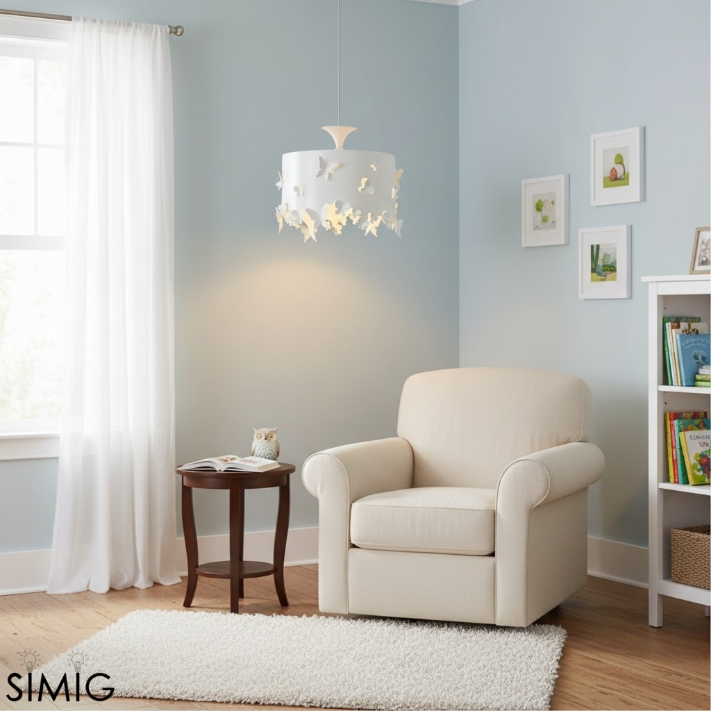 Cielora Butterfly Inspired Artistic Pendant Light – Living Room Accent T507