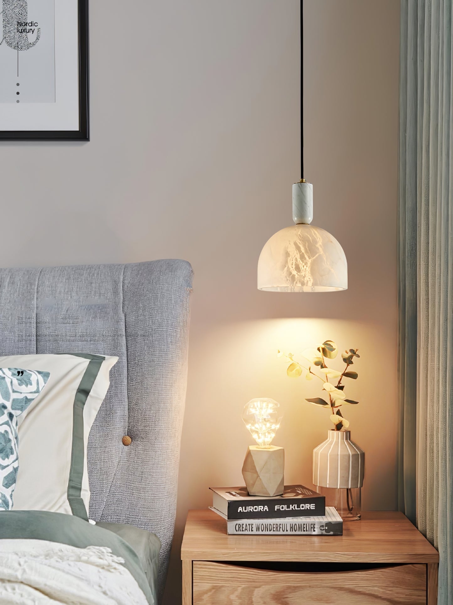 Blair Alabaster Pendant Light T1579