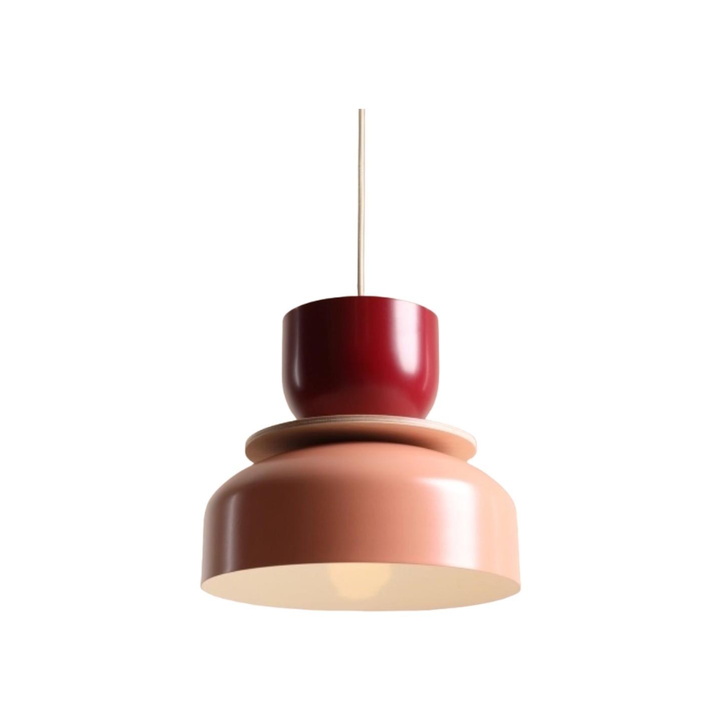 Modern Dual‑Shade Pendant Lamp With Scandinavian Style S227