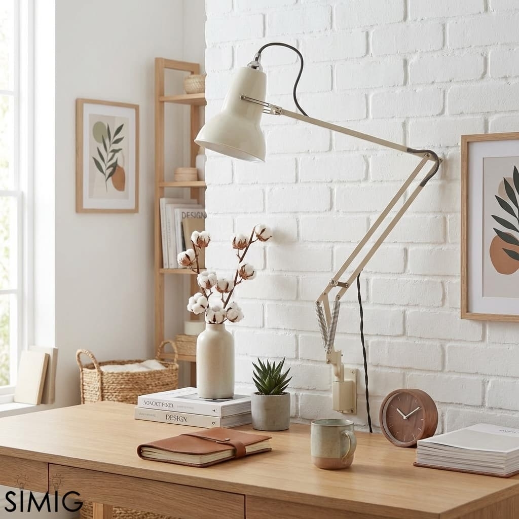 Modryx Modern Adjustable Wall Lamp - Focused Task Light for Office T576