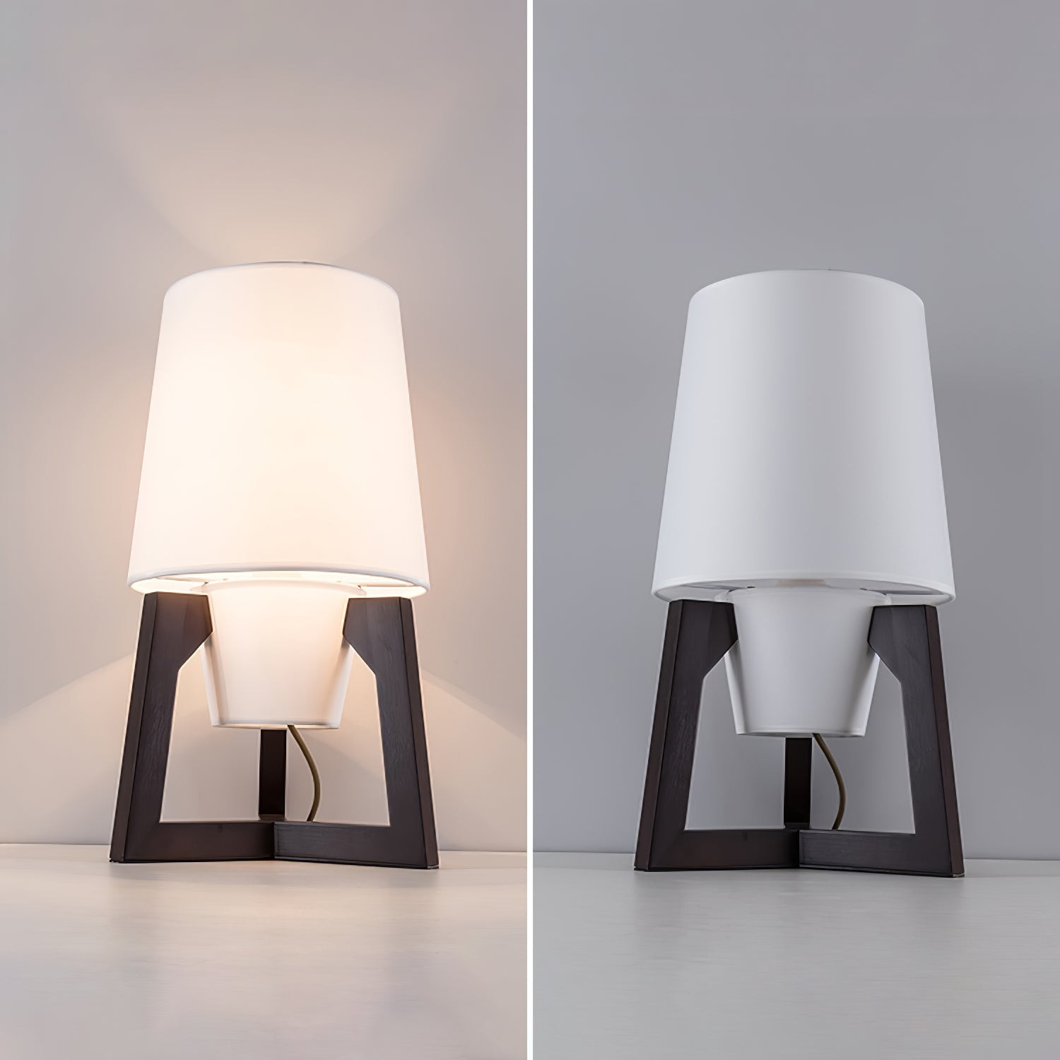 Modern Simple Chinese Style Solid Wood Floor Lamp M51