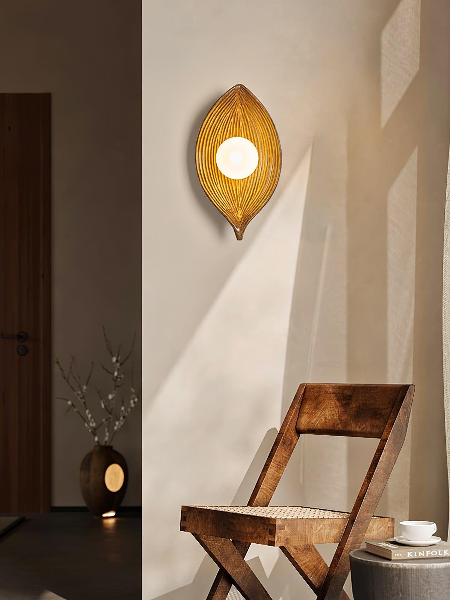 Leaf Canoe Wall Sconce M442