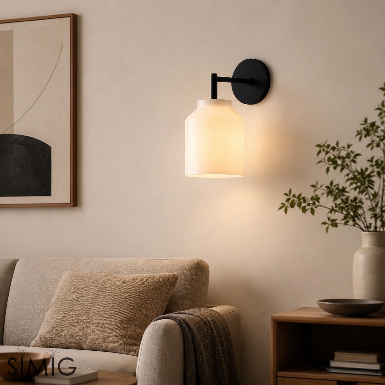Hanton Minimalist Cylindrical Wall Sconce - Modern Lighting for Vanity T173