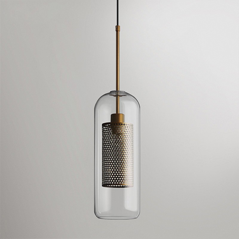 Modern Chiswick Glass Pendant Light Fixtures for Kitchen Dining Room